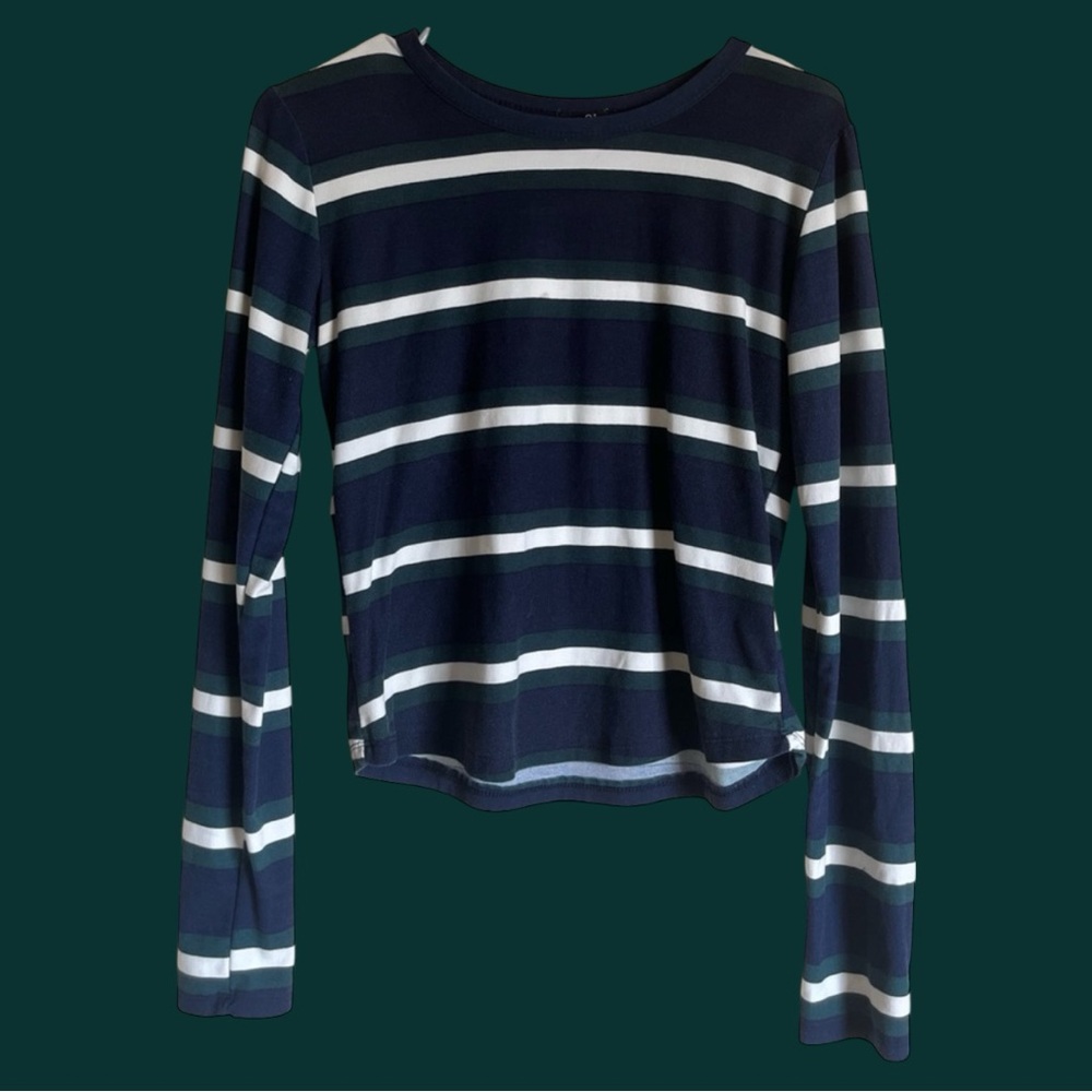 Striped long sleeve shirt